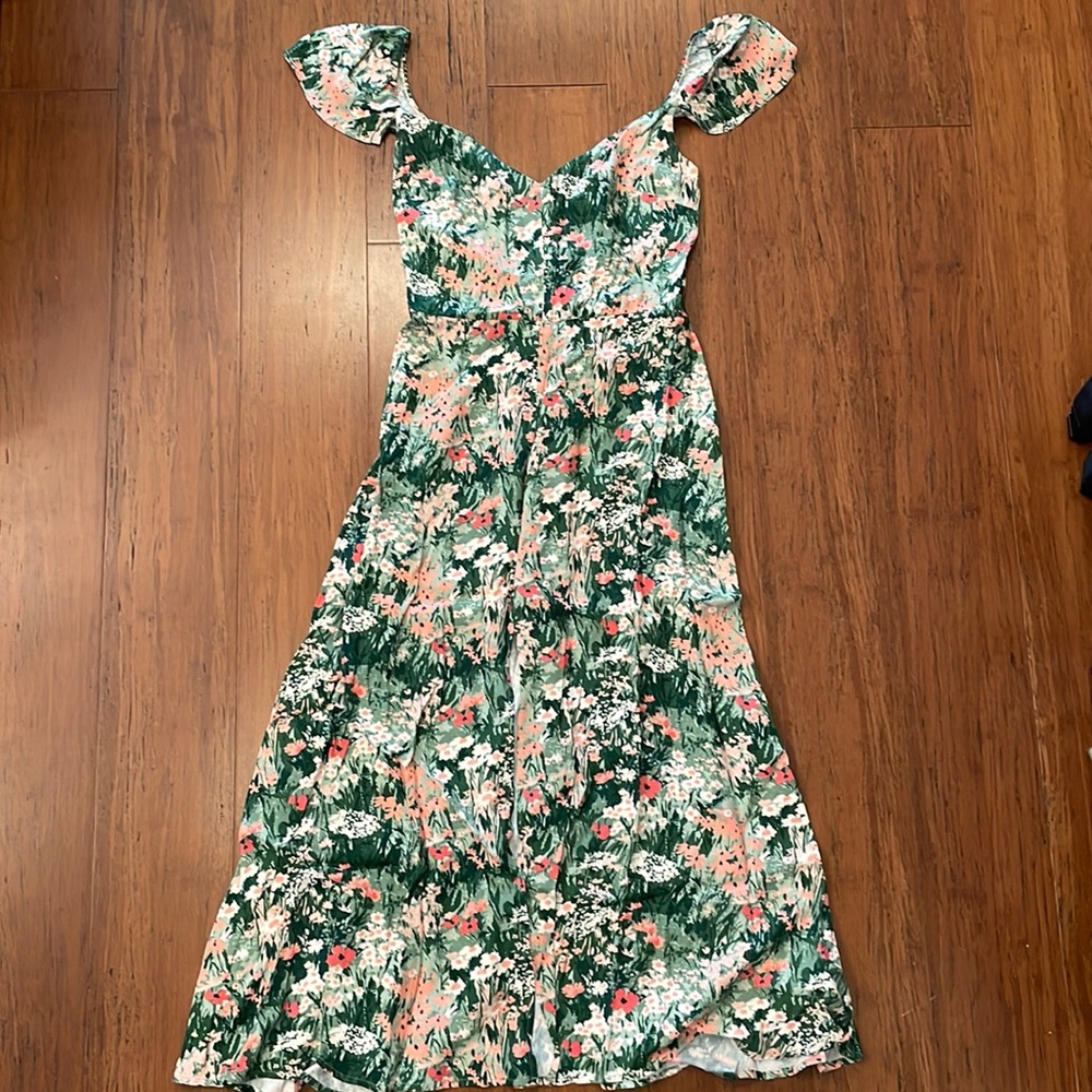 Reformation Bailey Dress in Bohemia print Sz 4